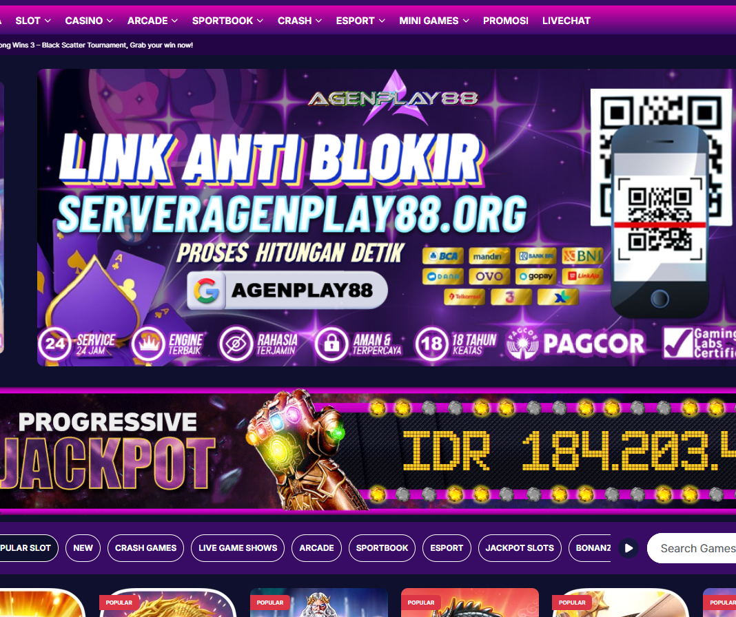 Agenplay88: The Premier Online Gaming Destination in Indonesia 2025